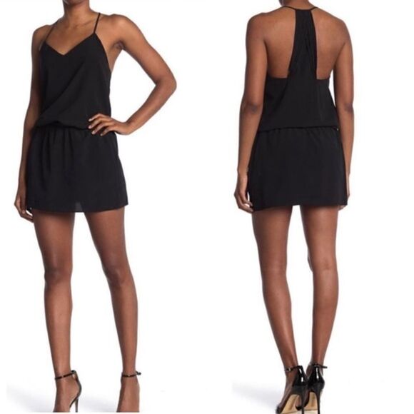 NWT Haute Hippie Mirage Mini Black Dress Tank Size XS - Picture 1 of 11